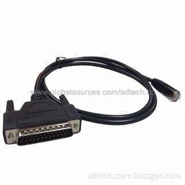 Assembly DB25 Cable, DB25 to RJ45